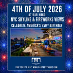 July 4th at Hotel Hugo and Azul Rooftop - Unobstructed Firework Views!
