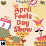 April Fools Comedy Show at Sports Grill