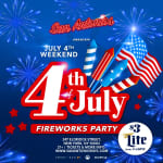 July 4th Fireworks Party at Lower East Side NYC