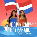 ﻿Fiesta en barco al atardecer del Día Dominicano Crucero en yate