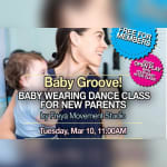BABY GROOVE POP UP : BABY WEARING DANCE CLASS FOR NEW PARENTS