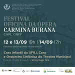 3º Festival Oficina de Ópera - Carmina Burana Cantata Cênica