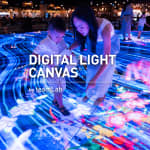 Digital Light Canvas by teamLab