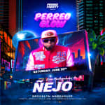 Perreo Glow: NEJO performing Live Secret Brooklyn Warehouse Reggaeton Party
