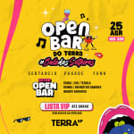 Open Bar do Terra SP: Baile dos Solteiros 3.0