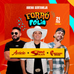 Show Forró e Folia com Soró Silva, Acácio e Cristiano Pipow no Arena Sertaneja