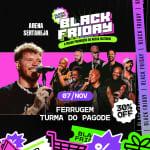 Show do Ferrugem e Turma do Pagode no Arena Sertaneja
