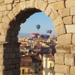 Hot Air Balloon Festival. Rooftop ELE Acueducto (Afternoon)