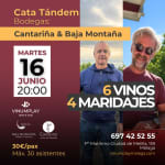 Cata Tándem - Bodega Cantariña & Baja Montaña en Málaga