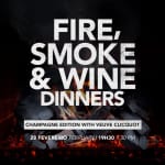 Fire Smoke and Wine Dinner - Champagne Edition no Hyatt Regency Lisboa