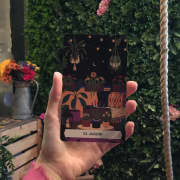 Tarot botánico en el Jardinet d'Aribau