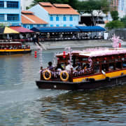 Singapore Group History & Culture Tour:River Cruise, Hawker Dinner & Tea Tasting