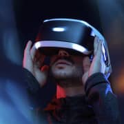 Experiencia de realidad virtual en Virtual Planet