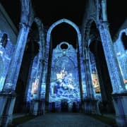 ﻿Lisbon Under Stars in the ruins of the Carmo Convent