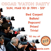 QED's 10th Annual QED Oscar Watch Party