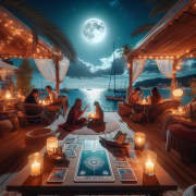 Tarot bajo la luz de la luna en Jardinet del Mar