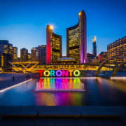 ﻿Scenic Toronto Night Tour with CN Tower Admission