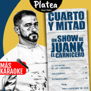 Oferta monologo más karaoke en Platea: Juank