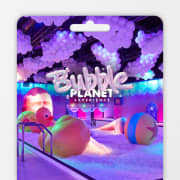﻿Bubble Planet - Gift card