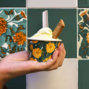 Entradas para Casa Vicens con helado artesanal de vainilla