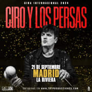 ﻿Ciro y los Persas in Madrid (Sala La Riviera)