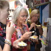 Half-Day Food Tour with Cycle Rickshaw ride to Masterji Kee Haveli