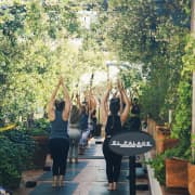 ﻿Yoga in the Garden of the Palace Hotel 5*