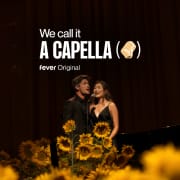 We Call It A Cappella: Die Harmonie der Top-Stimmen, umgeben von Sonnenblumen
