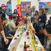 ﻿Drink & Paint: Afterwork painting & wine at Wawi Gallery