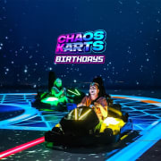 Chaos Karts: تجربة حفلات أعياد الميلاد المثالية