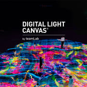 Digital Light Canvas by teamLab