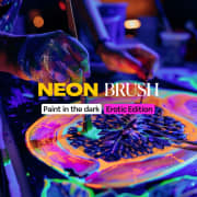 Neon Brush: Painting Workshop & Drinks in the Dark