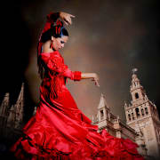 ﻿Live flamenco show in Seville