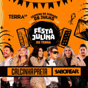 Show Festa Julina com Calcinha Preta e Forró Saborear - Vesp. Feriado no Terra SP