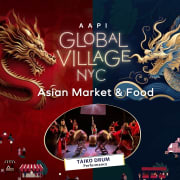 ﻿AAPI: Mercado asiático temático del dragón & food -Global Village NYC-