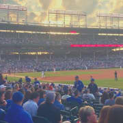 Chicago Cubs Baseball Game Ticket at Wrigley Field