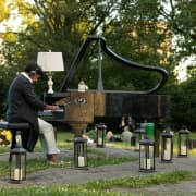 MindTravel Live-to-Headphones 'Silent' Piano Experience at Miami Beach Botanical Garden