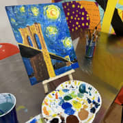 Paint and Sip: Scream the Van Gogh Way
