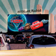 ﻿Cars 2 at Autocine Madrid