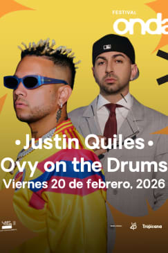 Justin Quiles / Ovy on the Drums – Festival Ondas Bogotá 2026