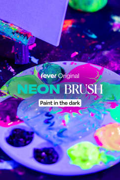 Neon Brush: A Glow-in-the-Dark Painting Experience