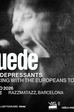 Suede en Sala Razzmatazz, Barcelona 2026
