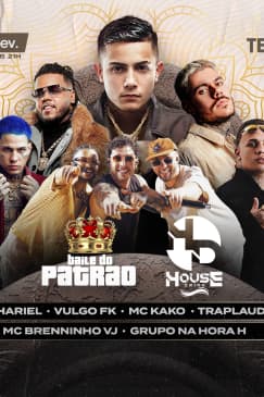 Show Baile do Patrão & House Drink no Terra SP