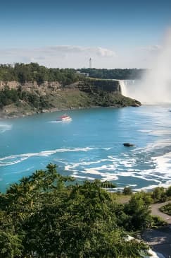 Day-Trip from Toronto to Niagara Falls with Falls Boat Ride