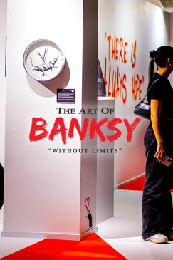 The Art of Banksy: "Without Limits" Exhibition