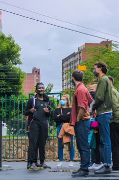Johannesburg's Migration History with a local lunch