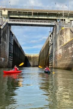 Chickamauga Dam Lock Kayak Tour by Chattanooga Guided Adventures