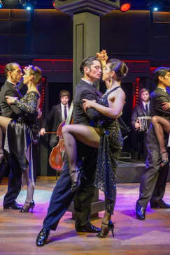 Espectáculo de tango en El Querandí