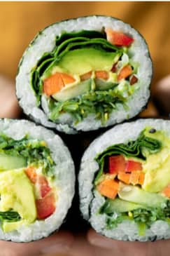 Sushi enrollado a mano - Houston