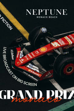 Food Fiction x Neptune Monaco Beach : Formula 1 Grand Prix de Monaco 2026 Live Broadcast